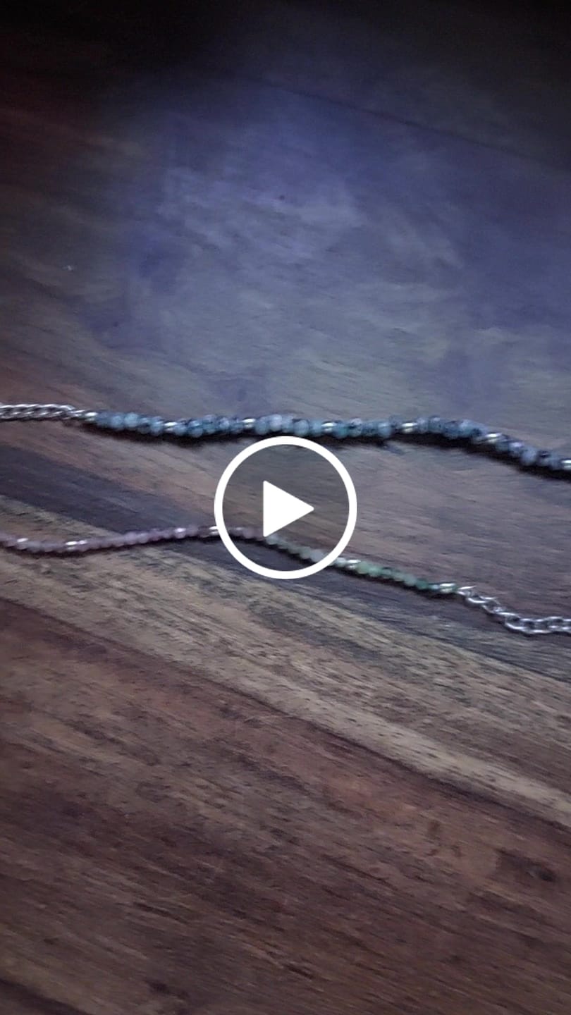Customer video review of Pulsera Murano Color