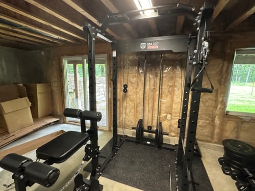 Customer photo review of Major Fitness PLM03 All-In-One Home Gym Power Rack