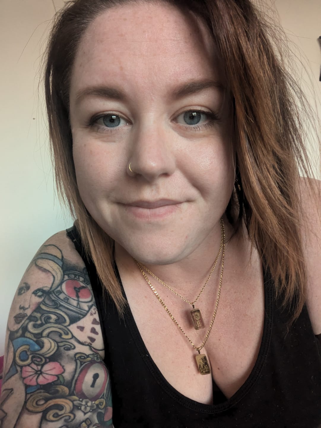 Customer photo review of MANIFEST Affirmation Pendant