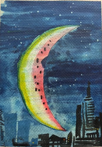 Customer photo review of 7x10 Giclee Fine Art Prints