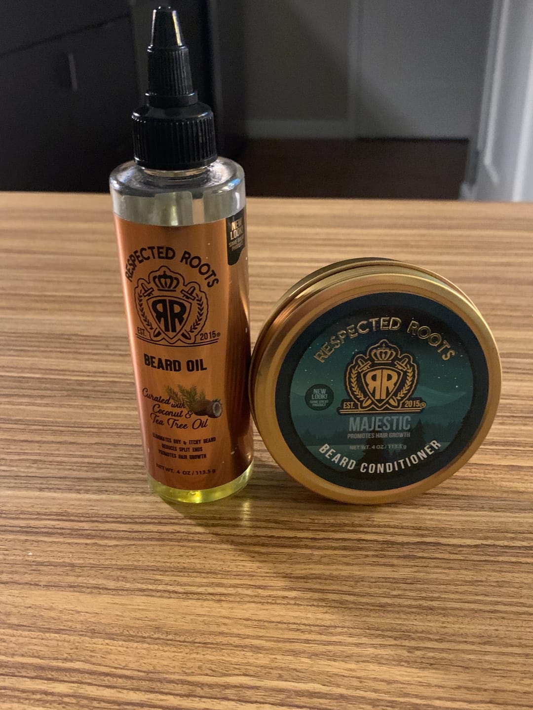 Customer photo review of Respected Roots Beard Conditioner - Majestic Scented (4 oz.)