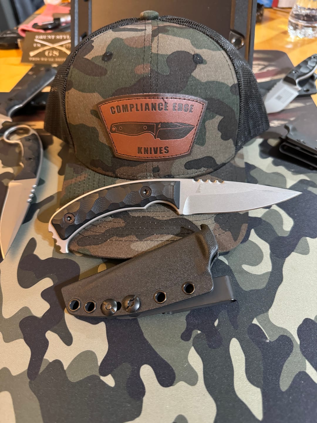 Customer photo review of SVM (Stonewashed & Black)