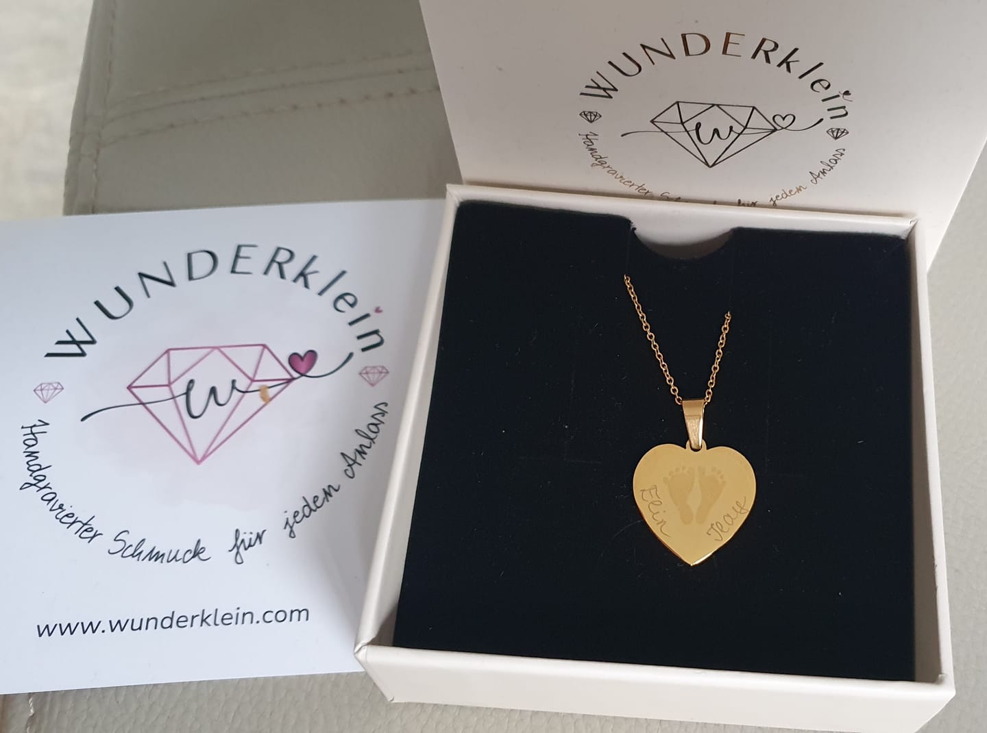Customer photo review of Herzkette First Steps