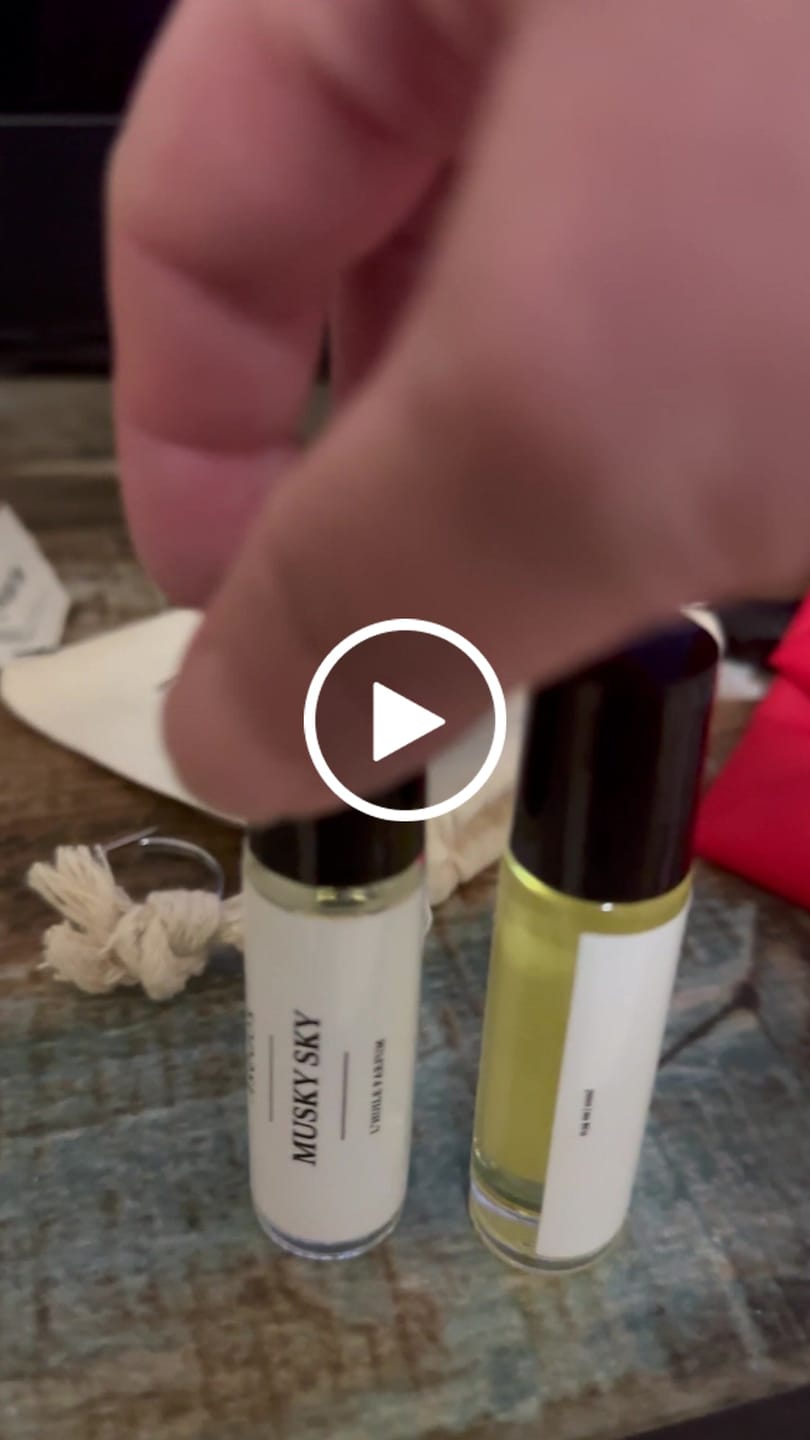 Customer video review of MUSKY SKY PERFUME OIL