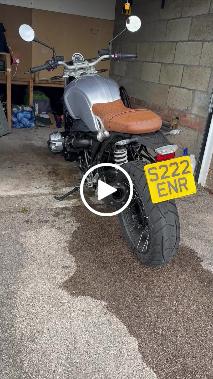 Customer video review of Acrylic Motorcycle Plate - 9 x 7 Inches