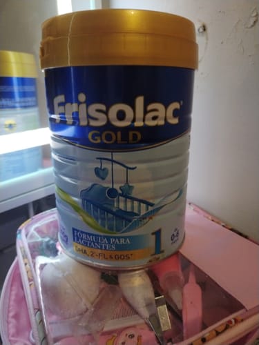 Customer photo review of Frisolac Gold 1 (0-6 Meses) Lata C/ 800 Gr