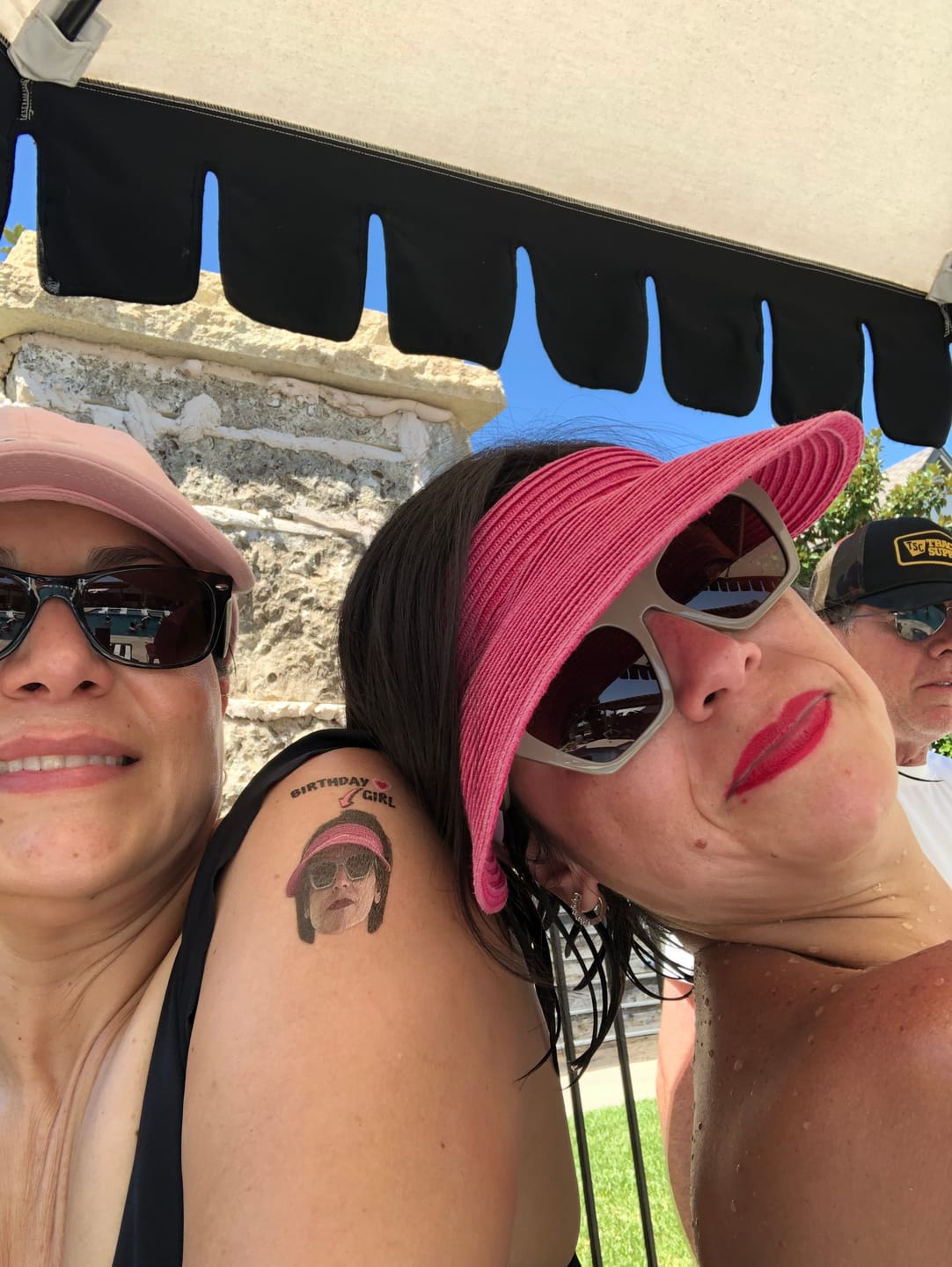 Customer photo review of Baby Birthday Girl Tattoo