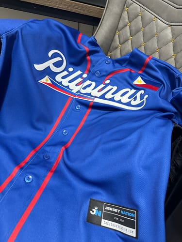 Customer photo review of Philippines Custom Baseball Jersey