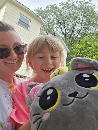 Customer photo review of Eloise in Space Cat Plushy