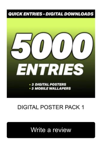 Customer photo review of DIGITAL POSTER PACK 1