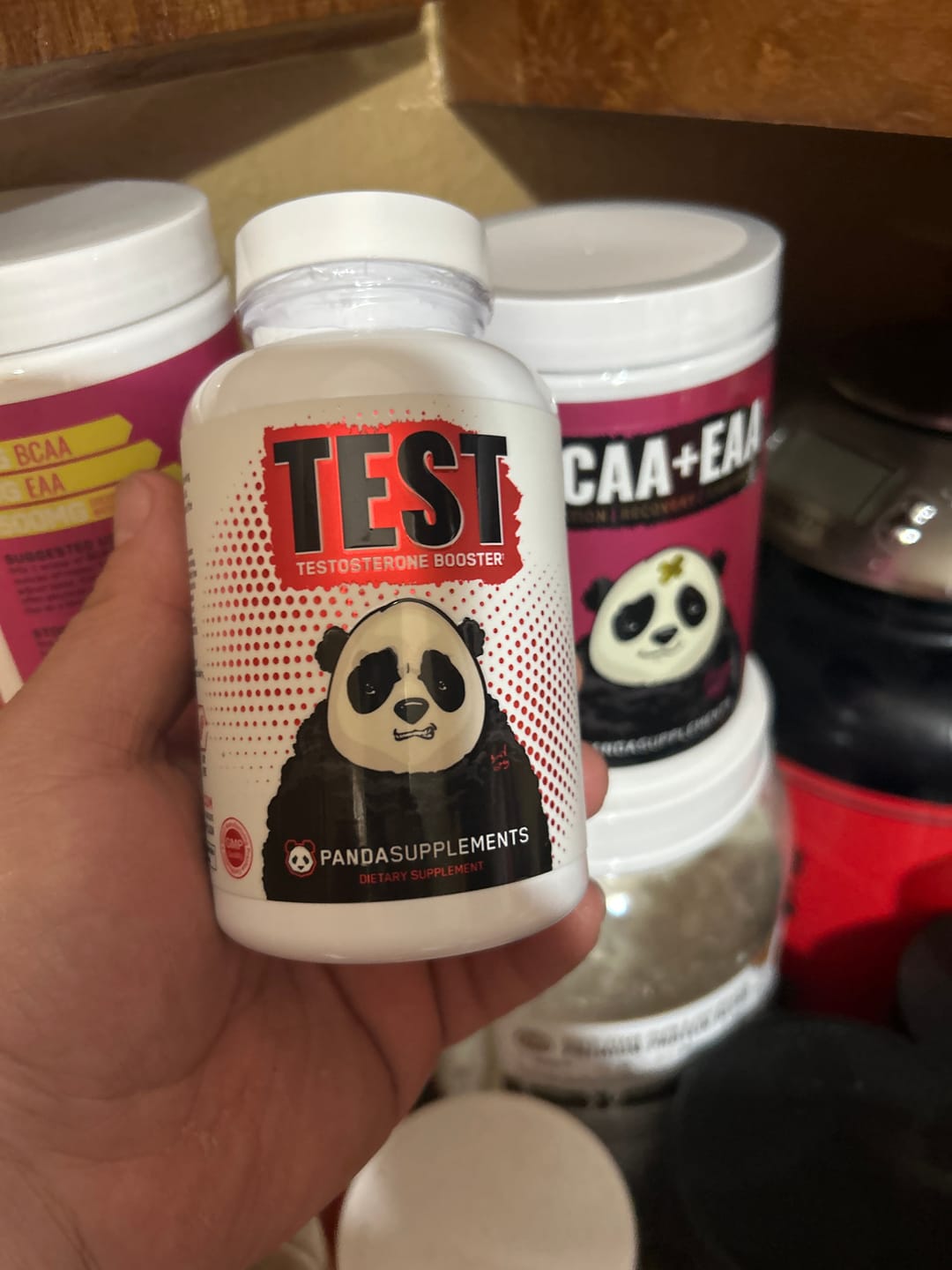 Customer photo review of TEST - Testosterone Booster