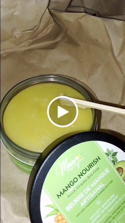 Customer video review of Beurre de mangue artisanal NOURISH
