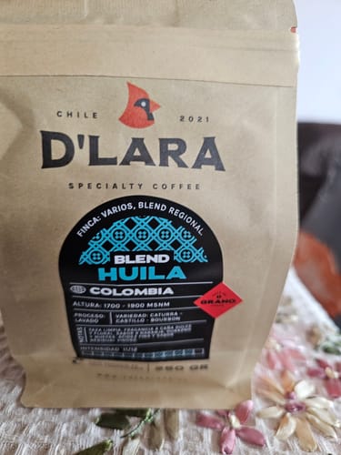 Customer photo review of Pack D'Lara - Mix 5 bolsas 250g Grano Entero o Molido (1,25 kilos)