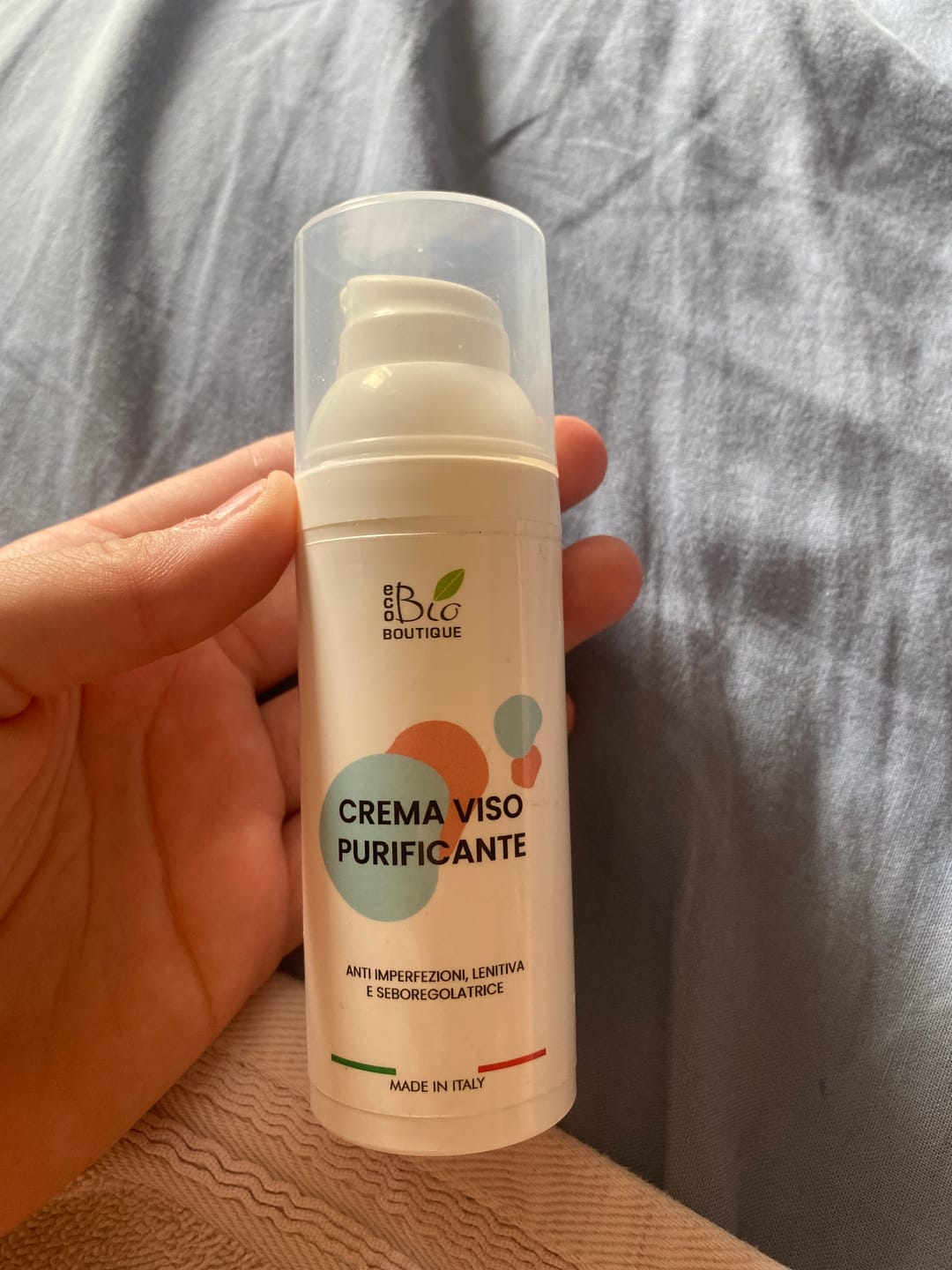 Customer photo review of Crema Viso Purificante