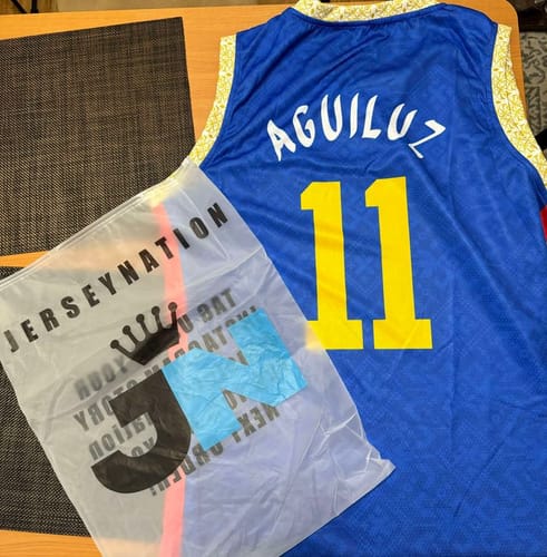 Customer photo review of Philippines Custom Basketball Jersey