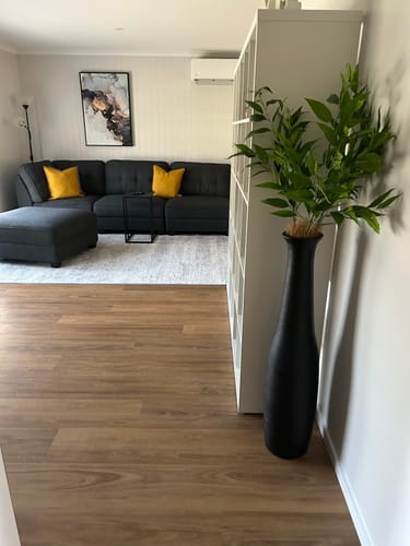 Customer photo review of Light on the Water | Abstract Art Duo