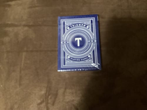 Customer photo review of Triumph Playing Cards by TCC Magic