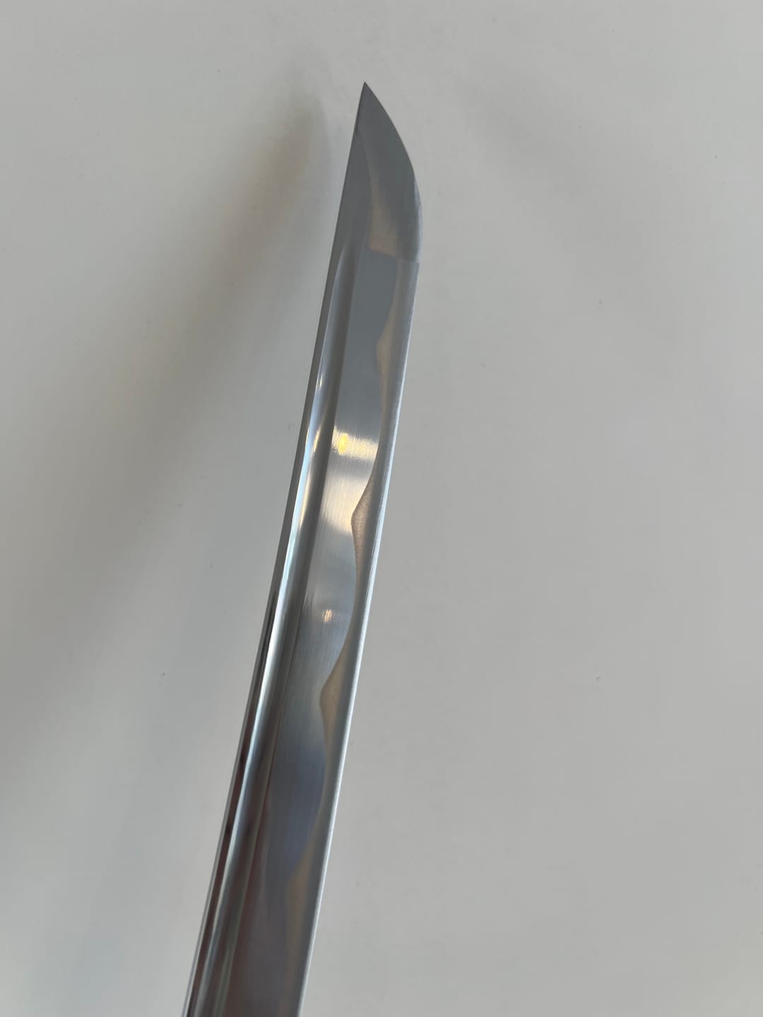 Customer photo review of The Yozora Handmade Katana Carbon Steel