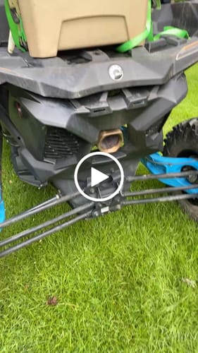 Customer video review of Can-Am X3 Muffler Delete " Slip On " Exhaust Race Pipe