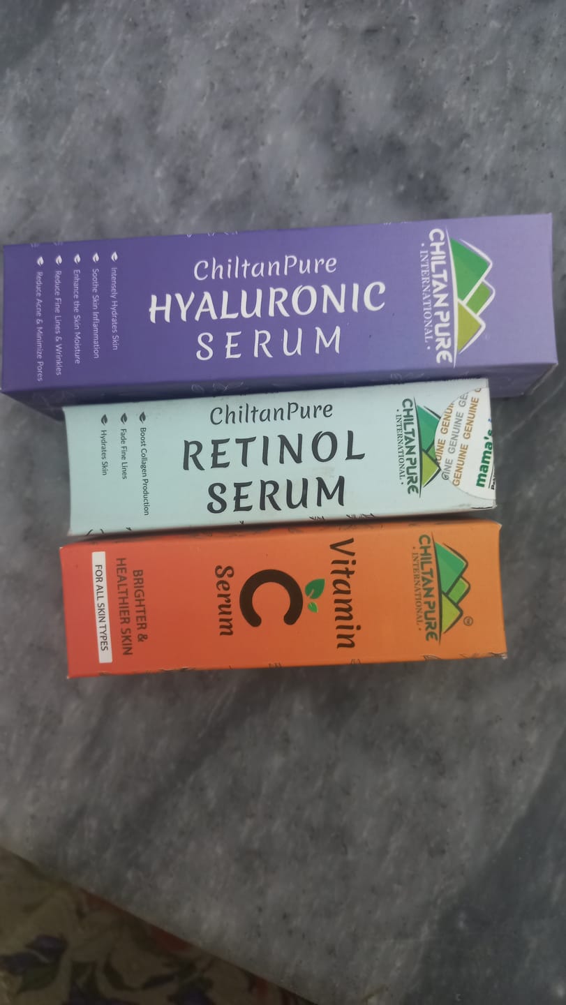 Customer photo review of Retinol Serum - Best for Cystic Acne & Blemishes