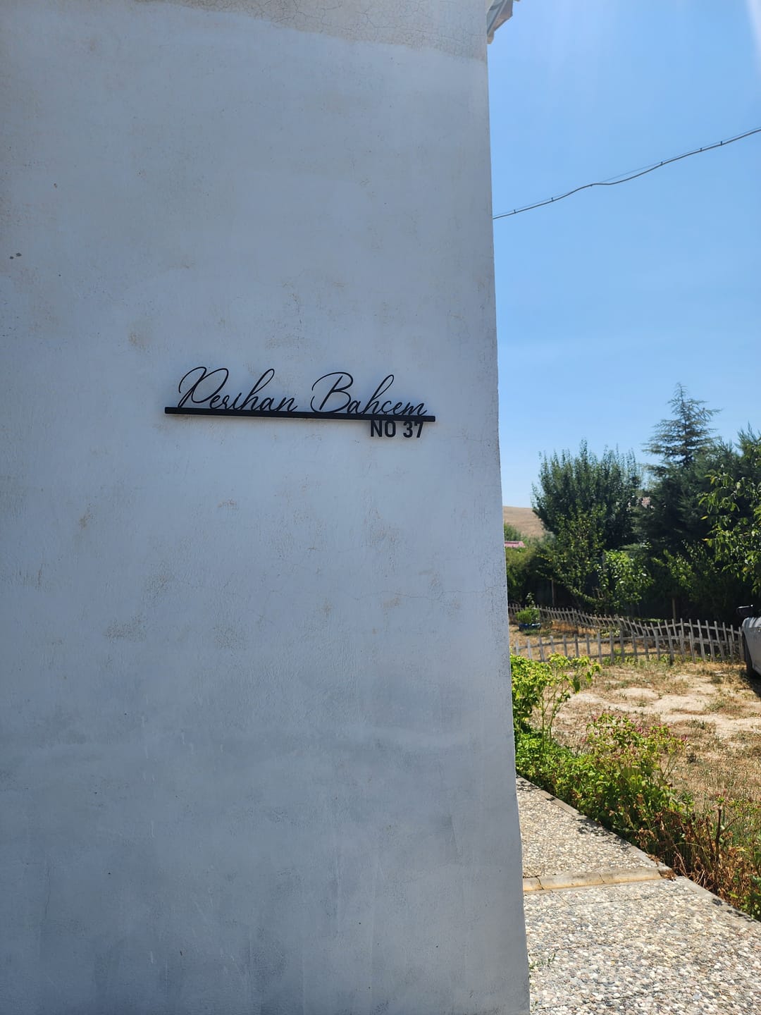 Customer photo review of Metal Family Name Kişiye Özel Tasarım