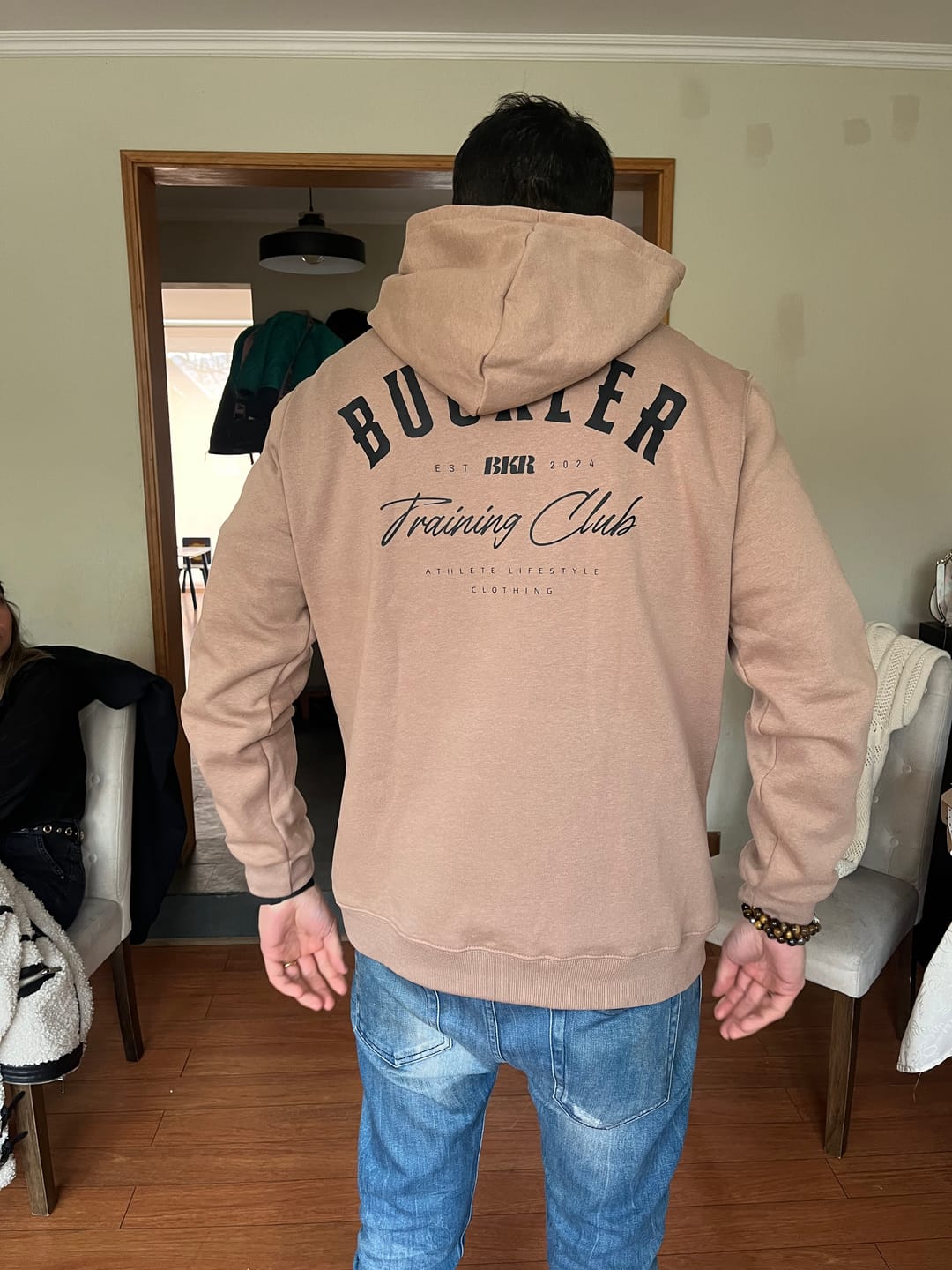 Customer photo review of TRAINING CLUB - HOODIE