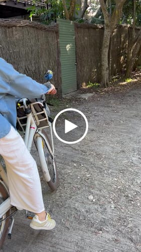 Customer video review of All In One Pet Carrier Bag | Dog Bike Basket | Backpack for Dogs & Cats | Car Booster Seat