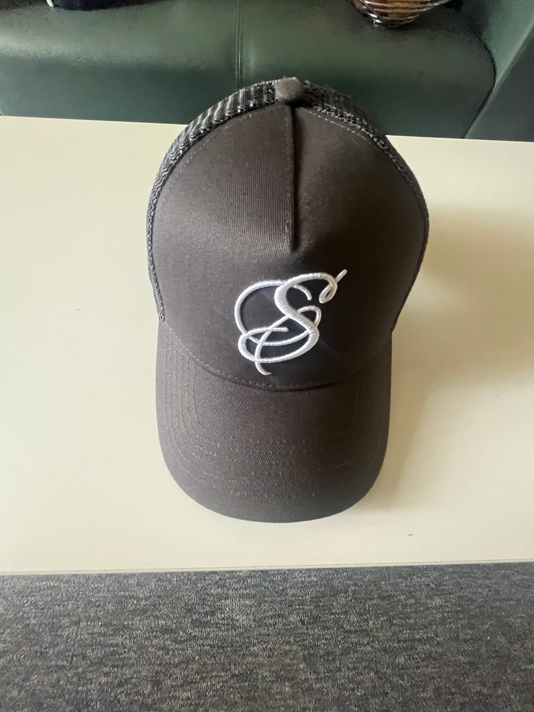 Customer photo review of S Trucker Cap - Steel Grey