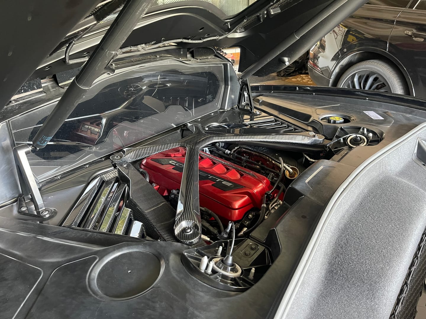 Customer photo review of Chevrolet Corvette C8 X-Brace