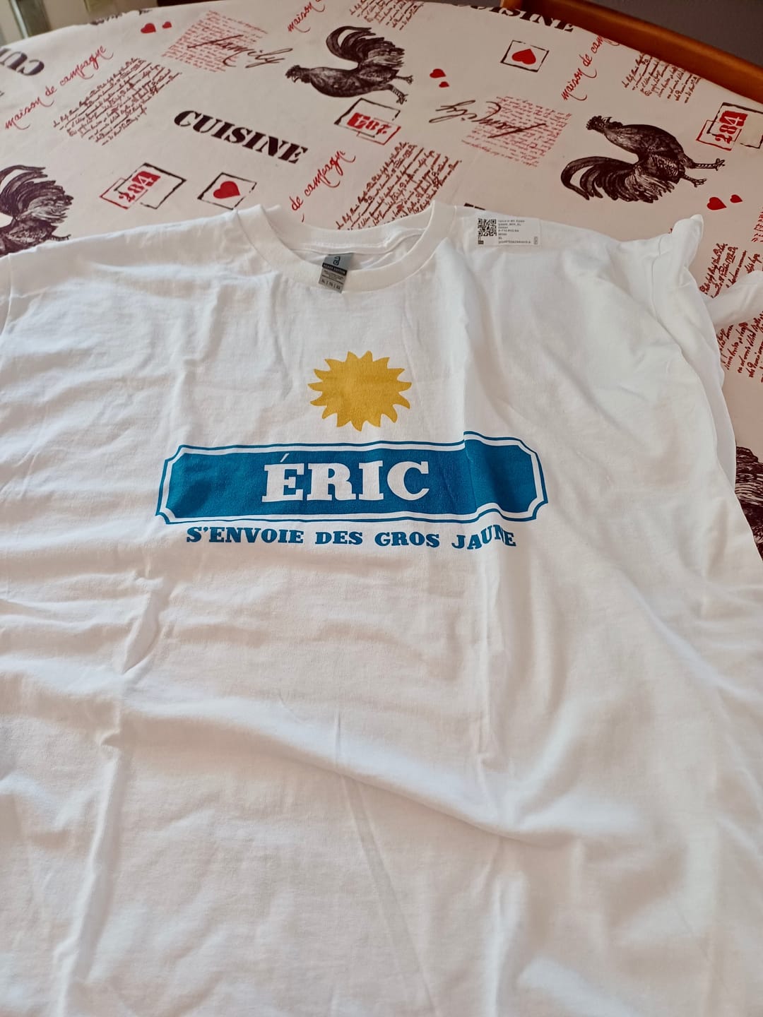 Customer photo review of Tee-Shirt Ricard Personnalisé