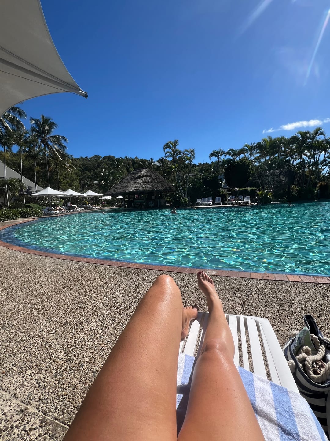 Customer photo review of Liquid Sun Express Spray Tan Solution - Ultra Dark