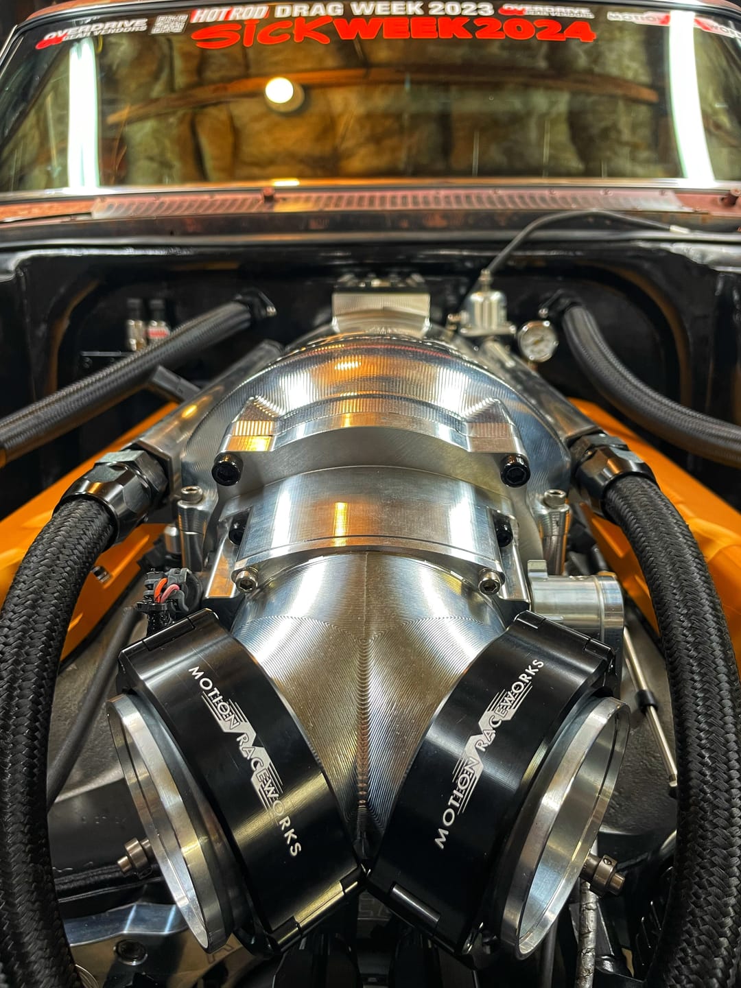 Customer photo review of ICON 102/105mm Throttle Body w/ Mechanical Linkage Bare Finish