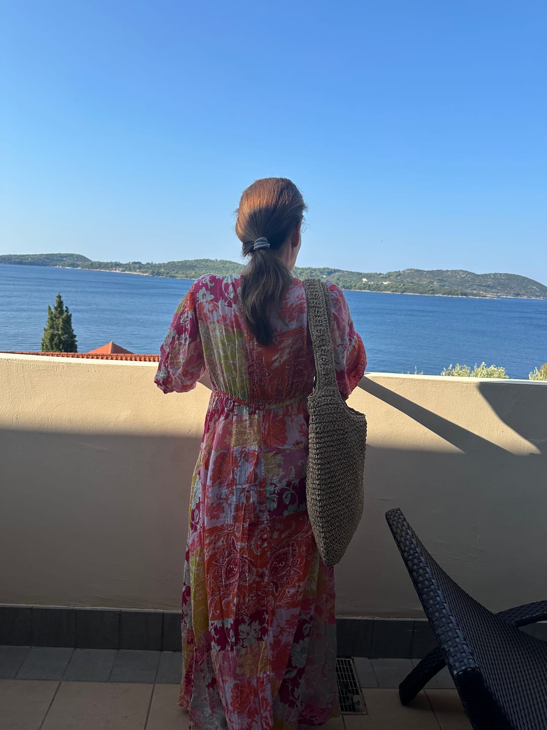Customer photo review of Boho Summer Beach Bag