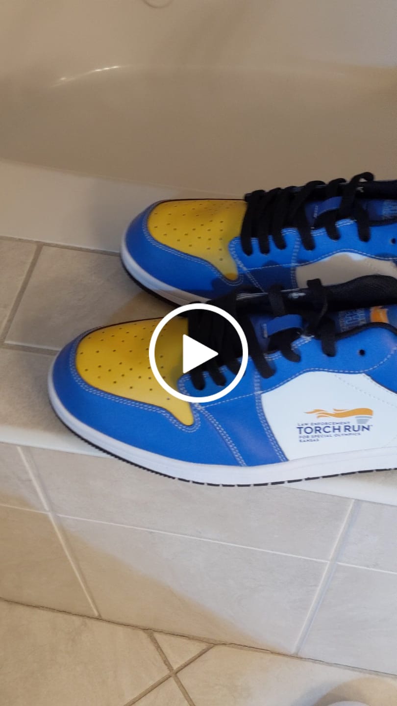 Customer video review of Custom Company Promo Gifts, custom business gifts Personalized Sneakers, Custom Sneakers, Put name or business name on it, AJ1-C03200