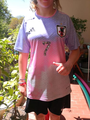 Customer photo review of Maillot Japon 2022/23 - PURPLE EDITION - Flocage animé