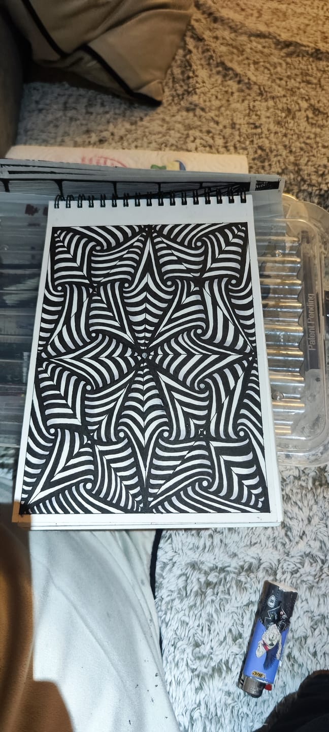 Customer photo review of Ohuhu Kohala Liquid Fineliner Drawing Pens,9 Pack