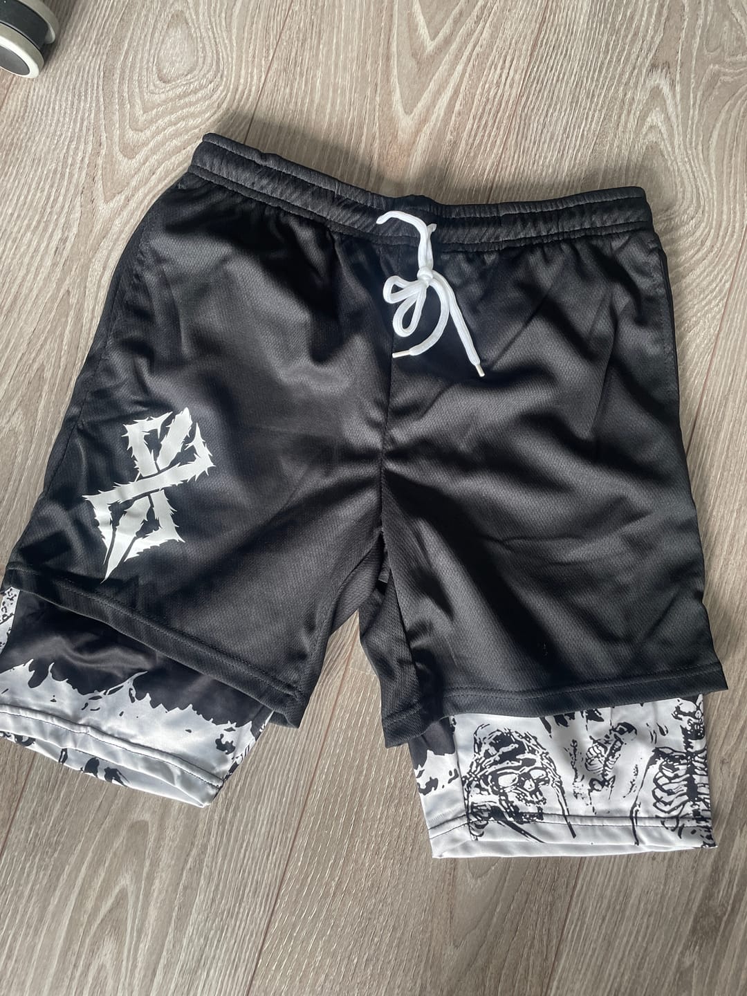 Customer photo review of Berserk Gym Shorts