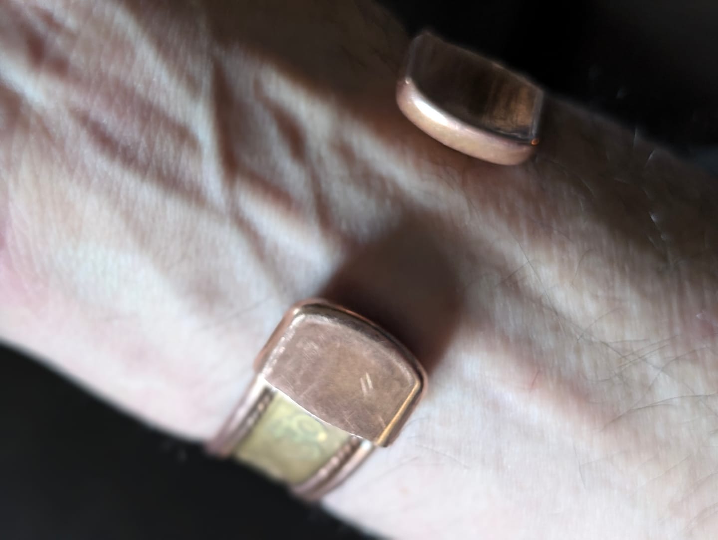 Customer photo review of Om / Magnetic / Copper Bracelet