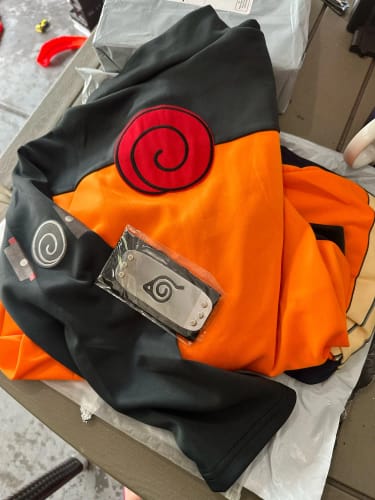 Customer photo review of Naruto Uzumaki Kids Cosplay