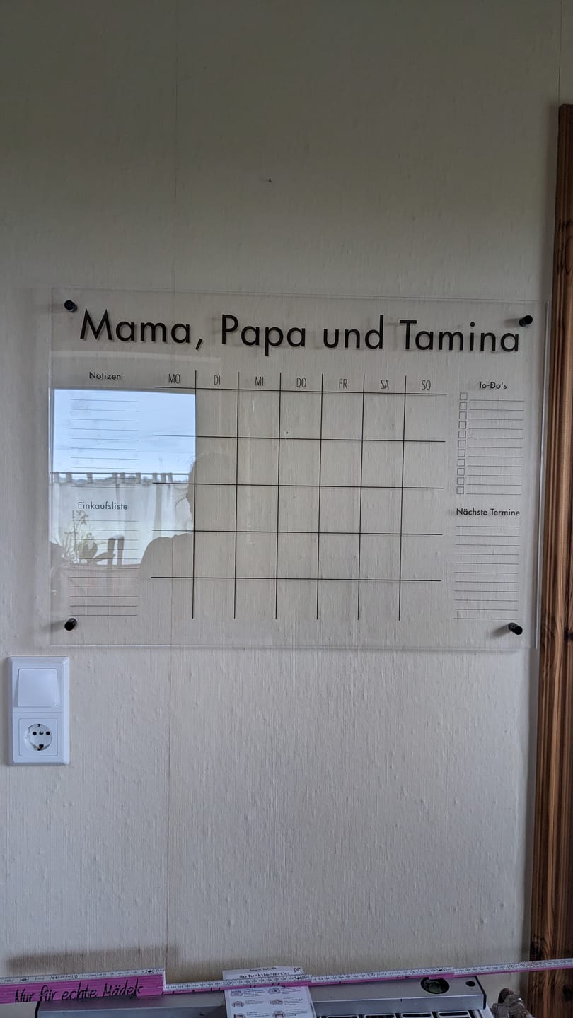 Customer photo review of 2-Namen Kalender