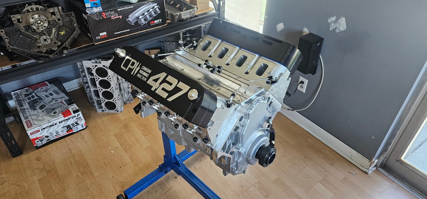 Customer photo review of Motion Raceworks LS Stainless Coolant Crossover Steel Steam Vent Kit 10-10005