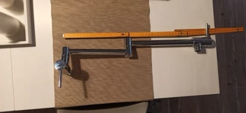 Customer photo review of Jorstad - Modern Cold Only Pot FIller Wall Mounted Foldable Kitchen Faucet