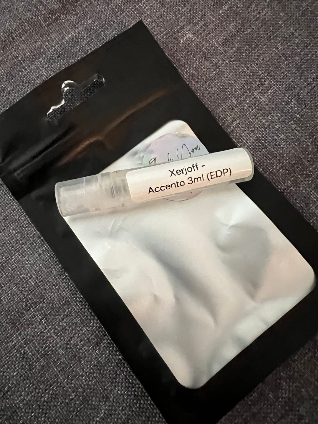 Customer photo review of Xerjoff - Accento Probe