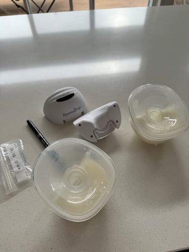 Customer photo review of The Luna© Wearable Breast Pump