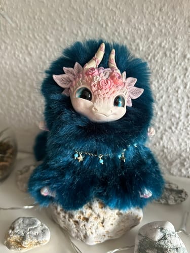 Customer photo review of Pink Baby Frida Dragon -private listing