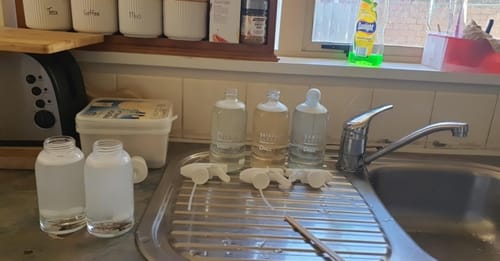 Customer photo review of Dazz Eco Home Cleaning Kit