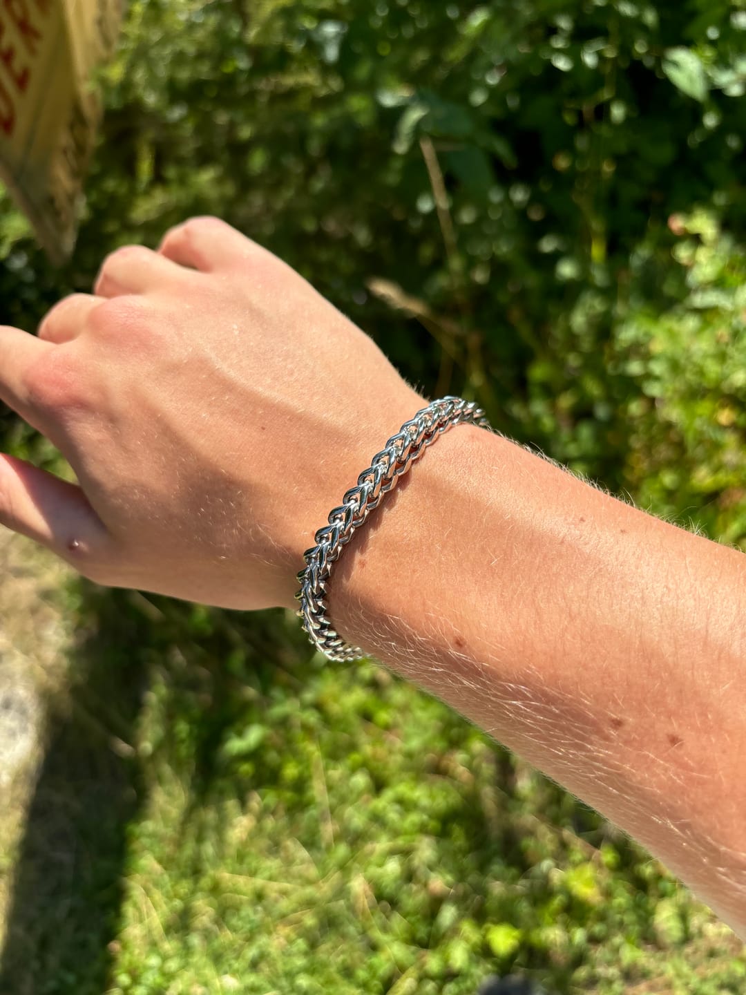 Customer photo review of Franco Link Bracelet | 6MM