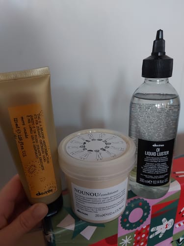Customer photo review of Tratamiento Instantáneo Oi Liquid Luster Davines