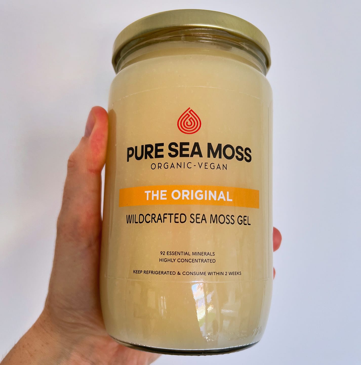Customer photo review of The Original - Gold Sea Moss Gel