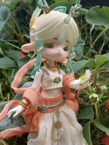 Customer photo review of Antu China Dunhuang Nine Colored Deer Series Action Figure BJD Blind Box